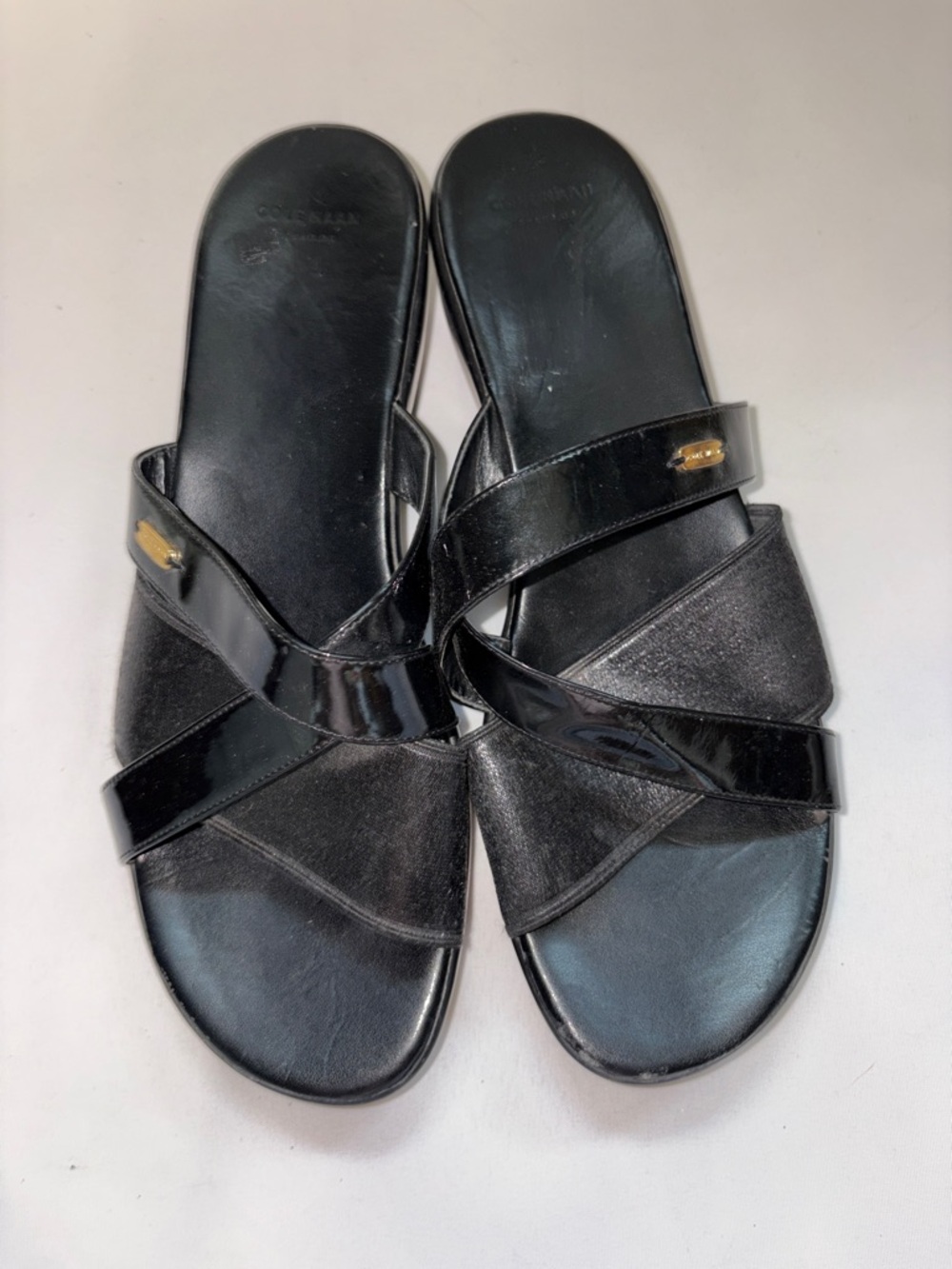 Cole Haan Grand OS Margate Slide II Wedge Slide Sandals Size 10 - Picture 2 of 8